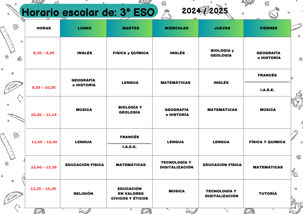 3º ESO